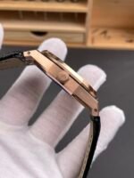 Audemars Piguet Royal Oak 15510OR 41MM Rose Gold Black Dial Super Clone Replica Watch - Image 6