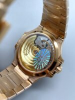 Patek Philippe Nautilus 7118R 35MM 1:1 Rose Gold Case & Dial 1:1 Mirror Replica Watch - Image 5