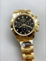 Rolex Cosmograph Daytona 116508 Yellow Gold Original Cal.4130 Movement – Improved Ultimate 904L Steel Watch - Image 3