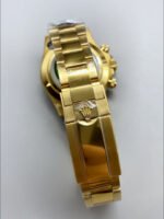 Rolex Cosmograph Daytona 116508 Yellow Gold Original Cal.4130 Movement – Improved Ultimate 904L Steel Watch - Image 11