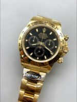 Rolex Cosmograph Daytona 116508 Yellow Gold Original Cal.4130 Movement – Improved Ultimate 904L Steel Watch - Image 5