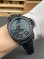 Panerai Luminor Marina Carbotech PAM1661 Edition 1:1 Mirror Swiss Replica Watch in Carbon Casing - Image 10