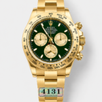 Rolex Daytona Super Clone M116505 Rose Gold Green Dial Original Cal.4131 Movement – 904L Steel Watch