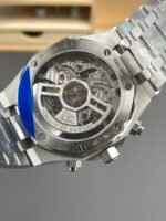 Royal Oak Chrono 26240 Purple Dial FREE SPRUNG MVMNT Steel Caing Super Clone Watch - Image 5