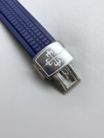 Patek Philippe Aquanaut 5968A Blue Dial Chronograph 1:1 Mirror Replica Watch - Image 10