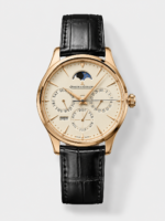 Jaeger LeCoultre Super Clone Master Ultra-Thin Perpetual Calendar White Dial Watch