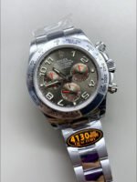Rolex Cosmograph Daytona M116519 Original Cal.4130 Movement – 904L Steel Watch Grey Dial - Image 3