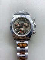 Rolex Cosmograph Daytona M116519 Original Cal.4130 Movement – 904L Steel Watch Grey Dial - Image 2