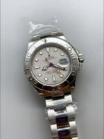 Rolex Replica Yachtmaster Swiss Watch with ORIGINAL ROLEX ROLESIUM DIAL - Image 3