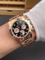 Rolex Daytona REF.126505 Cal 4131 1:1 Swiss Replica Watch – 904L Steel Rose Gold - Image 9
