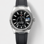 Rolex Sky-Dweller REF# M336235 Black Dial Watch in 904L Steel Case 1:1 Mirror Replica