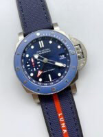 Panerai Submersible PAM01507 GMT Luna Rossa Titanio Super Clone Watch - Image 3