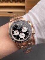 Rolex Daytona Super Clone 126525 Le Mans Edition Rose Gold Black Dial Original Cal.4132 Movement - Image 10