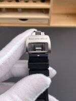 Richard Mille RM055 Black Carbon Casing Black Rubber 1:1 Superclone Genuine Tourbillon Watch - Image 8