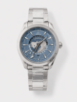 Omega Aqua Terra 150M Wolrd Timer 24 Summer Blue Dial 904L Steel 1:1 Mirror Replica 41MM