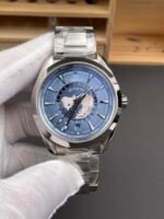 Omega Aqua Terra 150M Wolrd Timer 24 Summer Blue Dial 904L Steel 1:1 Mirror Replica 41MM - Image 2
