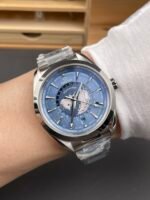 Omega Aqua Terra 150M Wolrd Timer 24 Summer Blue Dial 904L Steel 1:1 Mirror Replica 41MM - Image 10