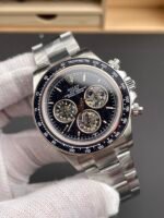 Rolex Daytona Super Clone “Artisans De Genève – Ventura” Edition Stainless Steel Watch - Image 3