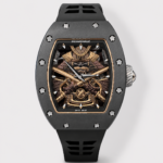 Richard Mille RM47 Black Ceramic Casing Watch in Swiss Automatic Movement