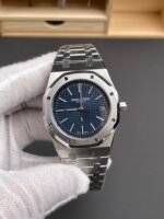 Audemars Piguet Royal Oak 15510 41MM 50th Anniversary Blue Dial 904L Steel 1:1 Mirror Replica - Image 2