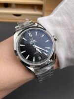 Omega Aqua Terra 150M Black Dial 904L Steel Casing 1:1 Mirror Replica 41MM - Image 2