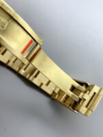 Rolex GMT Masters II Super Clone M116718 Yellow Gold Green Dial Swiss Replica Watch - Image 9