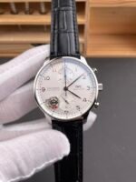 IWC Portuguese Chronograph Swiss Replica Watch in Steel Case Steel White Dial – 1:1 Mirror Replica Edition - Image 2