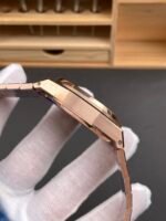 Royal Oak Chrono 26240 Rose Gold Strap in Blue Dial Super Clone Watch - Image 7