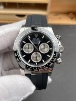 Rolex Daytona Super Clone 126519LN Black Dial Cal.4131 Movement – 904L Steel Watch - Image 2