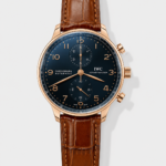 IWC Portuguese Chronograph Swiss Replica Watch in Pink Gold – 1:1 Mirror Replica Edition