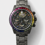 Rolex Daytona Blaken Black Carbon 1:1 Swiss Mirror Replica Skeleton Dial Cal.4130 Movement