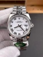 Rolex Datejust 126234 36MM Swiss Replica in 904L Steel in White Dial 1:1 Mirror Replica - Image 3