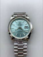 Rolex Day Date Presidential M228206-0004 904L Steel 40MM – Light Blue Dial 1:1 Mirror Quality Watch - Image 2