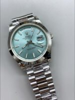 Rolex Day Date Presidential M228206-0004 904L Steel 40MM – Light Blue Dial 1:1 Mirror Quality Watch - Image 4