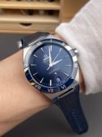 Omega Co-Axial Constellation Stainless White Blue Dial 1:1 Mirror Replica 41MM - Image 10