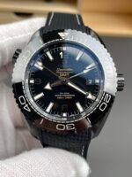 Omega Seamaster Planet Ocean Deep Black GMT 45.5MM 1:1 Mirror Replica Watch - Image 3