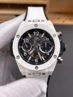 Hublot Big Bang Unico White Ceramic Casing 1:1 Mirror Edition Swiss Replica Watch - Image 2