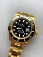 Rolex Submariner 41MM Date Ceramic Gold m126618ln – Replica 1:1 Mirror – Ultimate 904L Steel Watch - Image 4