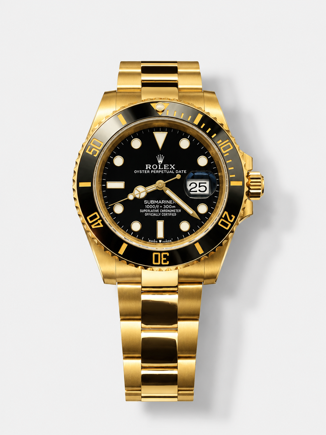 GW-36BA975A product image Rolex Submariner 41MM Date Ceramic Gold m126618ln – Replica 1:1 Mirror – Ultimate 904L Steel Watch - Image 1