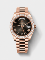 Rolex Day-Date “President” 18K Rose Gold Watch (40mm) – Grey Dial – Top-Tier 1:1 Replica Quality