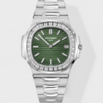 Patek Philippe Nautilus 5711 904L Steel 2023 Updated Mirror Replica Watch – Green Dial