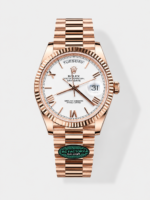 Rolex Day Date Presidential 18K Rose Gold Watch 40MM – Olive Green Dial 1:1 Mirror Quality（212g）