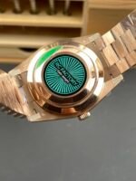 Rolex Day Date Presidential 18K Rose Gold Watch 40MM – Olive Green Dial 1:1 Mirror Quality（212g） - Image 5