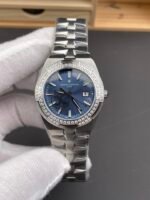 Vacheron Constantin Overseas Steel Casing Blue Dial 35MM Swiss Replica Watch - Image 2