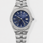 Vacheron Constantin Overseas Steel Casing Blue Dial 35MM Swiss Replica Watch