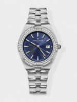 Vacheron Constantin Overseas Steel Casing Blue Dial 35MM Swiss Replica Watch