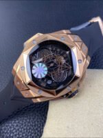 Hublot Big Bang UNICO Sang Bleu II 18K Rose Gold – Top-Tier 1:1 Replica - Image 5