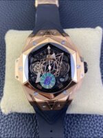 Hublot Big Bang UNICO Sang Bleu II 18K Rose Gold – Top-Tier 1:1 Replica - Image 2