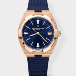 Vacheron Constantin Super Clone Overseas Edition Rose Gold Casing Rubber Stra