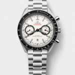 Omega Speedmaster Racing Co-Axial Master Chronograph Swiss Replica Watch White Dial